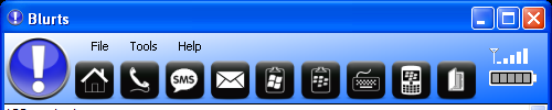 New Main Screen for Blurts